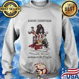 Merry christmas welcome to the jingle guitar s Sweater