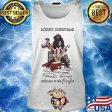 Merry christmas welcome to the jingle guitar s Tank top