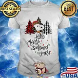 Merry christmas y'all snoopy shirt