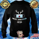 Merry Christmask Reindeer In Mask Shirt Sweater