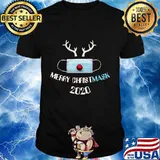 Merry Christmask Reindeer In Mask Shirt
