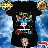 Merry CNA 2020 christ mask Classic Shirt Ladies tee