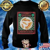 Merry crustmas naughty kids ugly christmas s Sweater