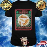 Merry crustmas naughty kids ugly christmas shirt