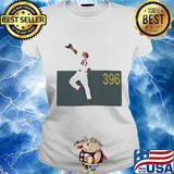 Mike trout hr 396 baseball player s Ladies tee