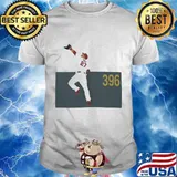 Mike trout hr 396 baseball player shirt