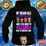 My brain has superpowers epilepsy awareness survivor support s Hoodie