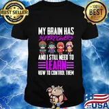 My brain has superpowers epilepsy awareness survivor support shirt