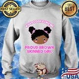 My vp looks like me proud brown skinned girl toddler s Sweater