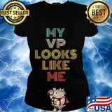My Vp Looks Like Me Vintage Retro Shirt Ladies tee