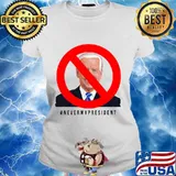 Never My President Joe Biden Shirt Ladies tee