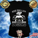 Never trust a man who doesn't have boxers s Ladies tee