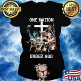 New orleans saints one nation under god s Ladies tee