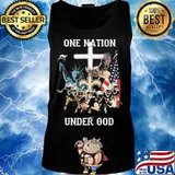 New orleans saints one nation under god s Tank top