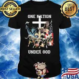 New orleans saints one nation under god shirt