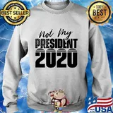 Not My President 2020 American Flag Shirt Sweater