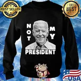 Not my president joe biden america 2020 s Sweater