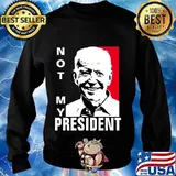Not my president joe biden classic art s Sweater