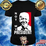 Not my president joe biden classic art shirt