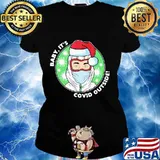 Official Baby It’s Covid Outside Christmas Ladies tee