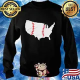 Official baseball america map s Sweater