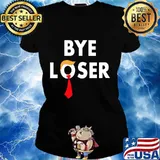 Official Bye Loser Hair Donald Trump Election 2020 Shirt Ladies tee