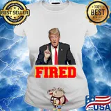 Official Donald Trump Fired Shirt Ladies tee