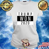Official donald trump won 2020 s Ladies tee
