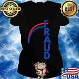 Official election 2020 fraud s Ladies tee