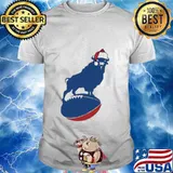 Official Gaur Rugbyball Election Wear Hat Santa Merry Christmas Shirt