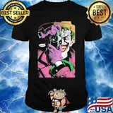 Official halloween joker smile shirt
