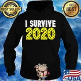 Official I Survive 2020 Shirt Hoodie