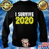Official I Survive 2020 Shirt Sweater