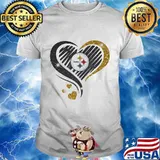 Official Logo Steelers Hearts Shirt