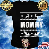 Official Mommy Ugly Christmas Shirt Ladies tee