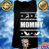 Official Mommy Ugly Christmas Shirt Tank top