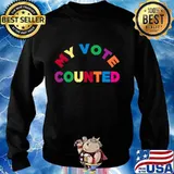 Official my vote counted 2020 s Sweater