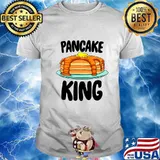Official pancake loving king shirt