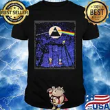 Official Pink Floyd Night Moon Lgbt Snoopy Shirt