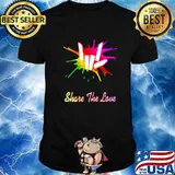 Official Share The Love For Colors Shirt