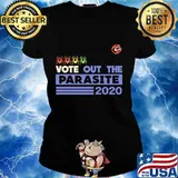 Official Vote Out The Parasite 2020 Election Shirt Ladies tee