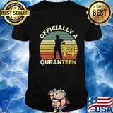 Officially A 14 Quaranteen Vintage Shirt