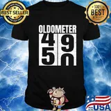 Oldometer 49 50 50th Birthday Shirt