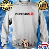 Pack your shit 45 vintage s Sweater