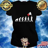 Pearl jam its evolution baby rotterdam flag s Ladies tee