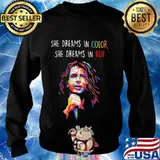 Pearl jam she dreams in color she dreams in red art s Sweater