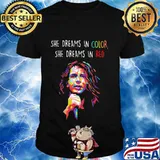 Pearl jam she dreams in color she dreams in red art shirt