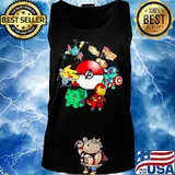 Pikachu and friends meme avenger s Tank top