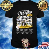 Pittsburgh steelers 87th anniversary 1933 2020 thank you for the memories signatures shirt