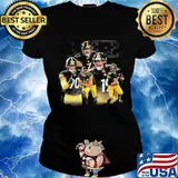 Pittsburgh steelers football player s Ladies tee